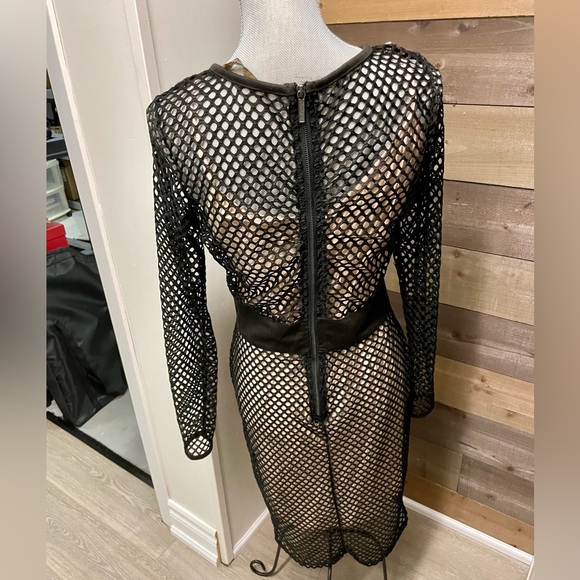 Kardashian Fish Net Dress - Large - Picture 3 of 5